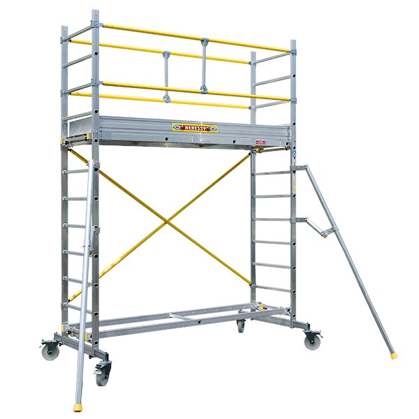 echafaudage avec roues de 160 mm